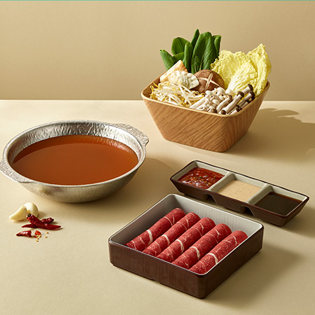 얼큰 소고기 샤브샤브